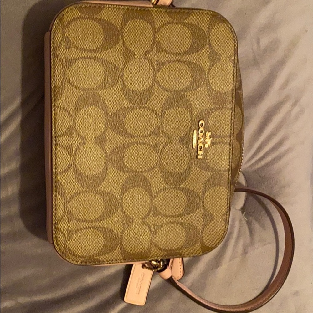 Mini Camera Bag In Signature Canvas